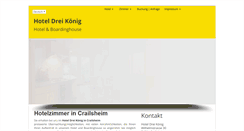 Desktop Screenshot of hotel-drei-koenig.com